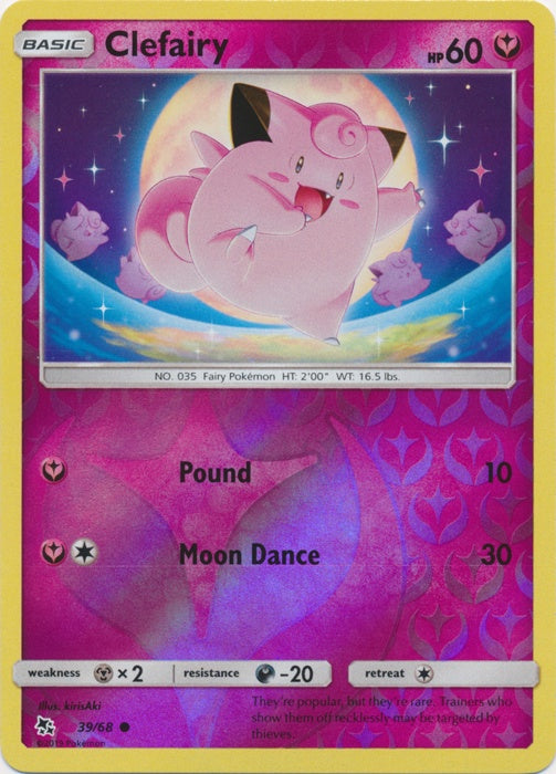 Clefairy - 39/68 - Common - Reverse Holo available at 401 Games Canada