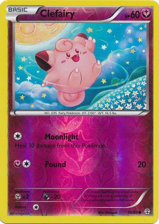 Clefairy - 50/83 - Common - Reverse Holo available at 401 Games Canada