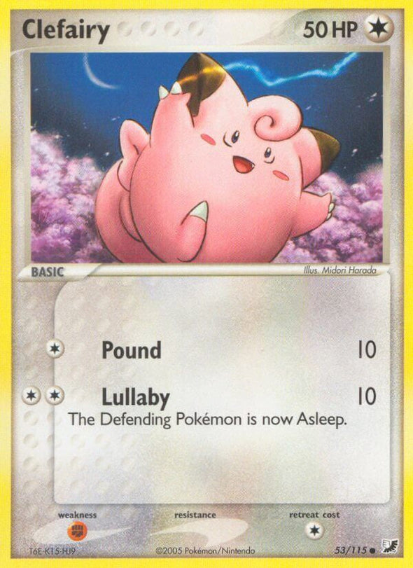Clefairy - 53/115 - Common available at 401 Games Canada