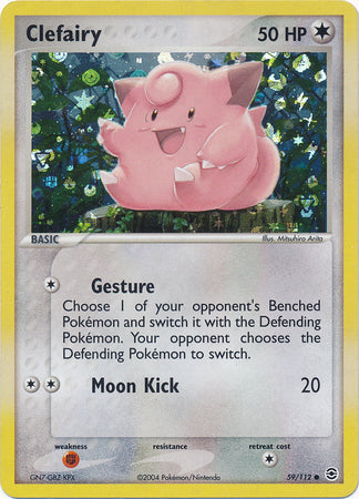 Clefairy - 59/112 - Common - Reverse Holo available at 401 Games Canada