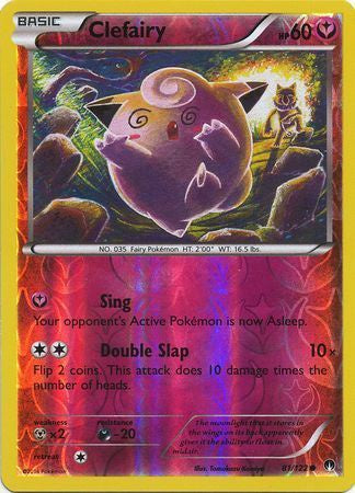 Clefairy - 81/122 - Common - Reverse Holo available at 401 Games Canada