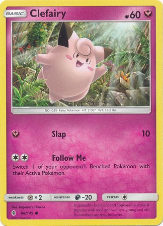 Clefairy - 88/145 - Common available at 401 Games Canada