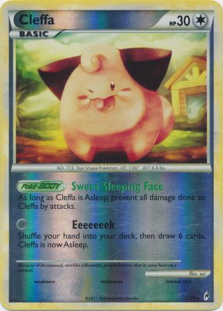 Cleffa - 24/95 - Rare - Reverse Holo available at 401 Games Canada