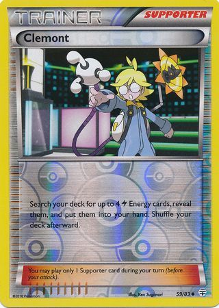 Clemont - 59/83 - Uncommon - Reverse Holo available at 401 Games Canada