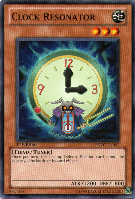 Clock Resonator - EXVC-EN007 - Common - 1st Edition available at 401 Games Canada