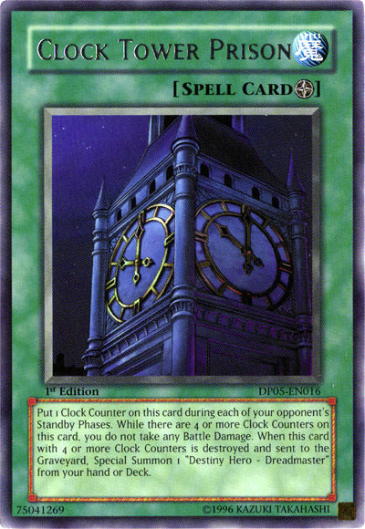 Clock Tower Prison - DP05-EN016 - Rare - 1st Edition available at 401 Games Canada