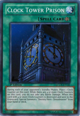 Clock Tower Prison - LCGX-EN141 - Common - 1st Edition available at 401 Games Canada