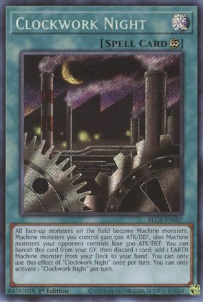 Clockwork Night - BLCR-EN007 - Secret Rare - 1st Edition available at 401 Games Canada