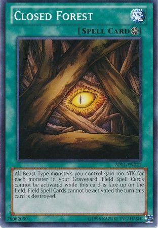Closed Forest - AP01-EN021 - Common available at 401 Games Canada
