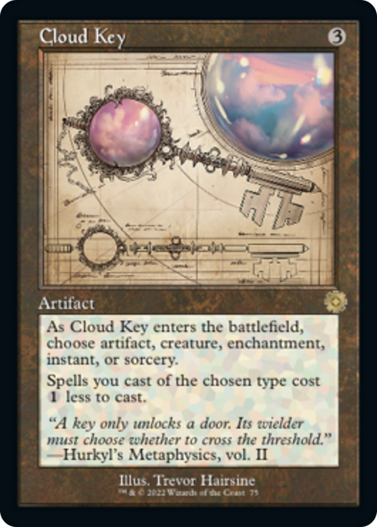401 Games Canada - Cloud Key - Schematic Art (BRR)