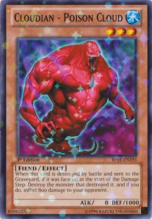 Cloudian - Poison Cloud - BP01-EN193 - Starfoil Rare - 1st Edition available at 401 Games Canada