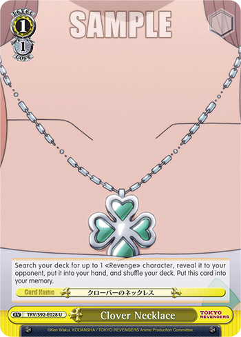 Clover Necklace (Uncommon) available at 401 Games Canada