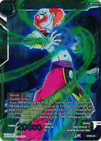 Clownish Destruction Belmod - EX03-24 - Expansion Rare (Foil) available at 401 Games Canada