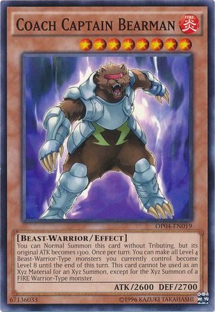 yugioh bear cards 401 Games Canada - Coach Captain Bearman - OP04-EN019 - Common