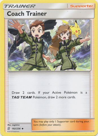 Coach Trainer - 192/236 - Uncommon available at 401 Games Canada