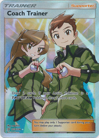 Coach Trainer - 233/236 - Full Art Ultra Rare available at 401 Games Canada