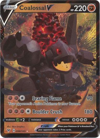 401 Games Canada - Coalossal V - 098/185 - Ultra Rare 401 Games Canada - Coalossal V - 098/185 - Ultra Rare