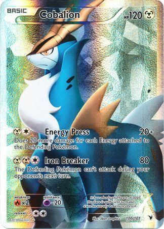 Cobalion - 100/101 - Full Art Ultra Rare available at 401 Games Canada