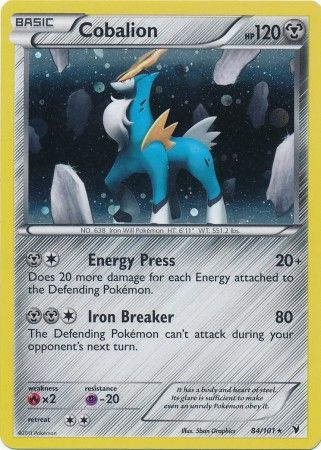 Cobalion - 84/101 - Alternate Holo - Promo available at 401 Games Canada