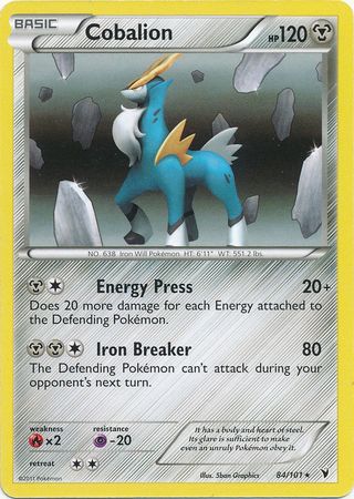 Cobalion - 84/101 - Rare - Theme Deck Exclusive available at 401 Games Canada