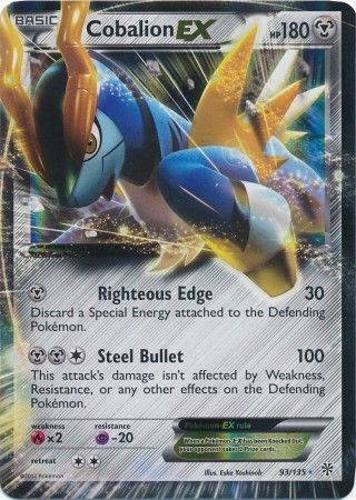 Cobalion EX - 93/135 - Ultra Rare available at 401 Games Canada