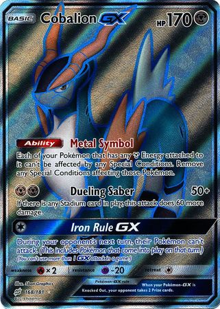 cobalion pokemon card price 401 Games Canada - Cobalion GX - 168/181