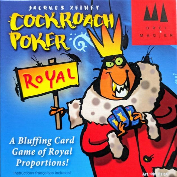 Cockroach Poker Royal available at 401 Games Canada