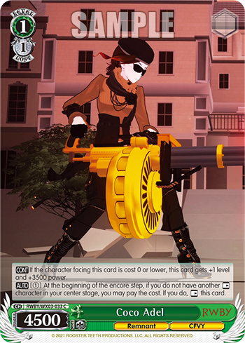 Coco Adel - RWBY/WX03-E033 - Common available at 401 Games Canada