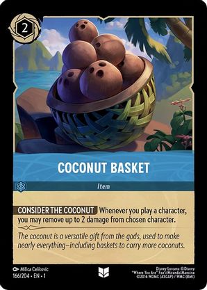 Coconut Basket - 166/204 - Uncommon available at 401 Games Canada