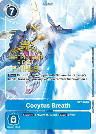 Cocytus Breath - ST2-16 - (2021 Championship Finals Tamer‘s Evolution Pack) available at 401 Games Canada