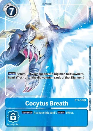 Cocytus Breath - ST2-16 - Promo (Tamer's Evolution Box 1) available at 401 Games Canada