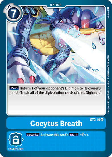 Cocytus Breath - ST2-16 - Uncommon available at 401 Games Canada