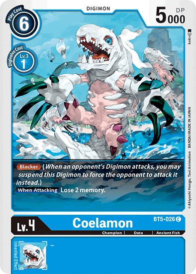 Coelamon - BT5-026 - Common available at 401 Games Canada