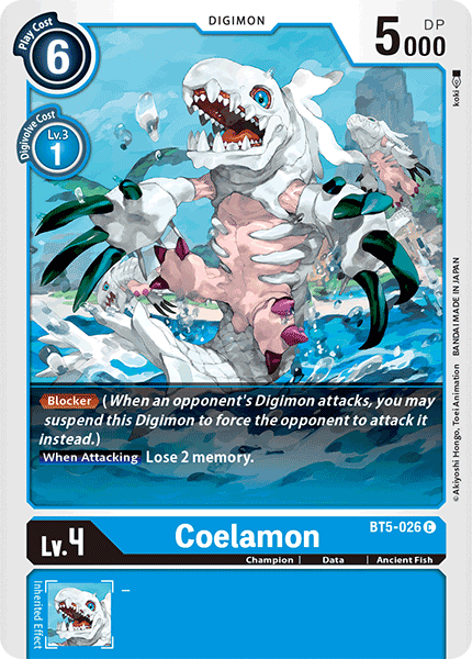 Coelamon - BT5-026 - Common available at 401 Games Canada