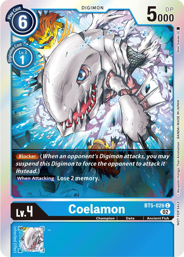 Coelamon (Official Tournament Pack Vol. 7) - BT5-026 - Common available at 401 Games Canada