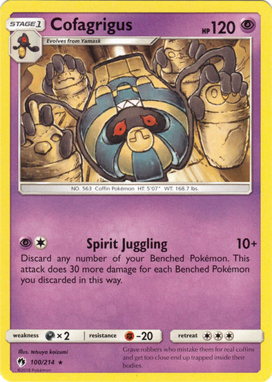 Cofagrigus - 100/214 - Rare available at 401 Games Canada