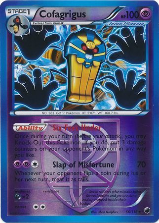 Cofagrigus - 56/116 - Holo Rare - Reverse Holo available at 401 Games Canada