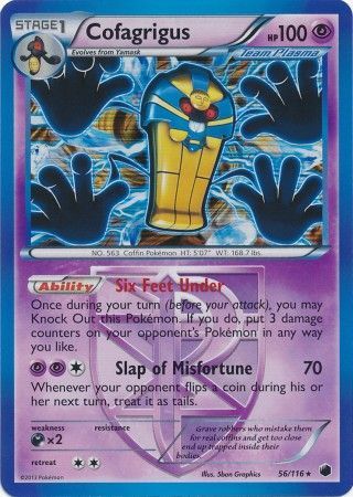 Cofagrigus - 56/116 - Holo Rare available at 401 Games Canada