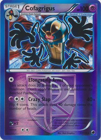 Cofagrigus - 57/116 - Rare - Reverse Holo available at 401 Games Canada