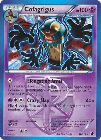 Cofagrigus - 57/116 - Rare available at 401 Games Canada