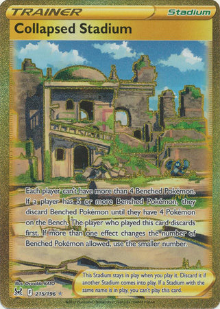 Collapsed Stadium - 215/196 - Secret Rare available at 401 Games Canada