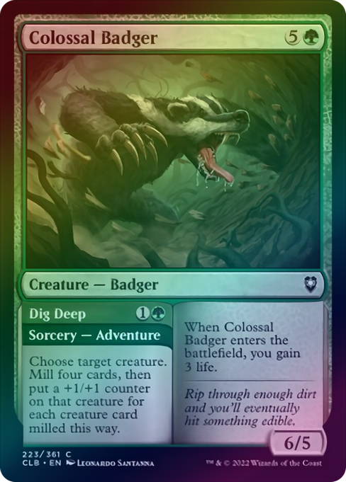 mtg badger cards Badgermole