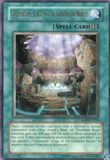 Colosseum - Cage of the Gladiator Beasts - GLAS-EN054 - Rare - Unlimited available at 401 Games Canada