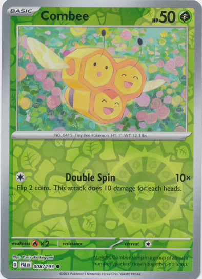 Combee - 008/193 - Common - Reverse Holo available at 401 Games Canada