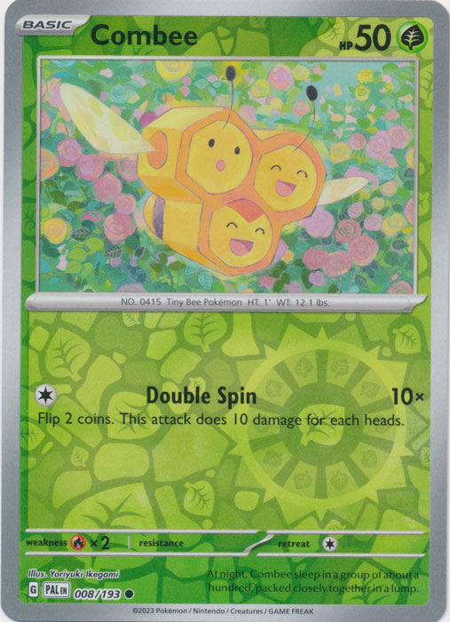 Combee - 008/193 - Common - Reverse Holo available at 401 Games Canada