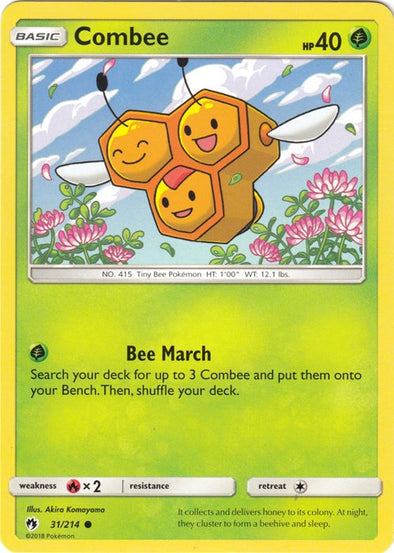 Combee - 31/214 - Common available at 401 Games Canada