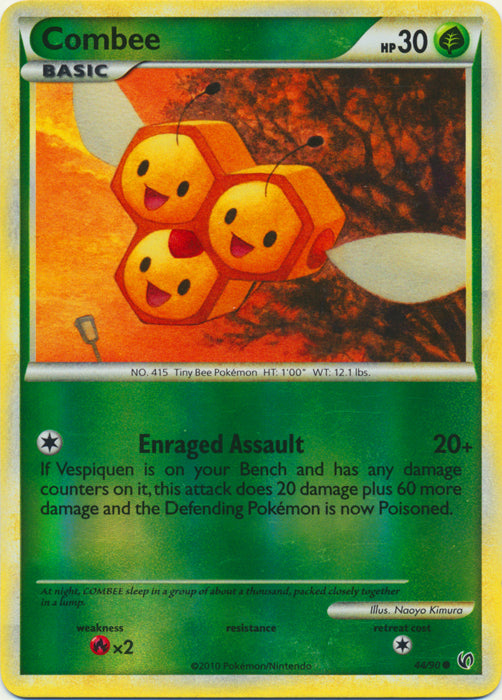 Combee - 44/90 - Common - Reverse Holo available at 401 Games Canada