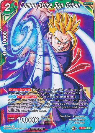 Combo Strike Son Gohan - P-130 - Promo (Non-Foil) available at 401 Games Canada