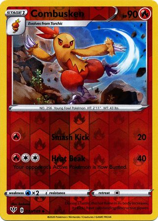 Combusken - 023/189 - Uncommon - Reverse Holo available at 401 Games Canada