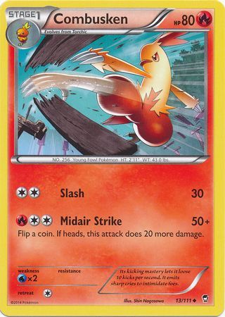 Combusken - 13/111 - Uncommon available at 401 Games Canada